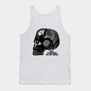 Clog On the Brain BLK Tank Top